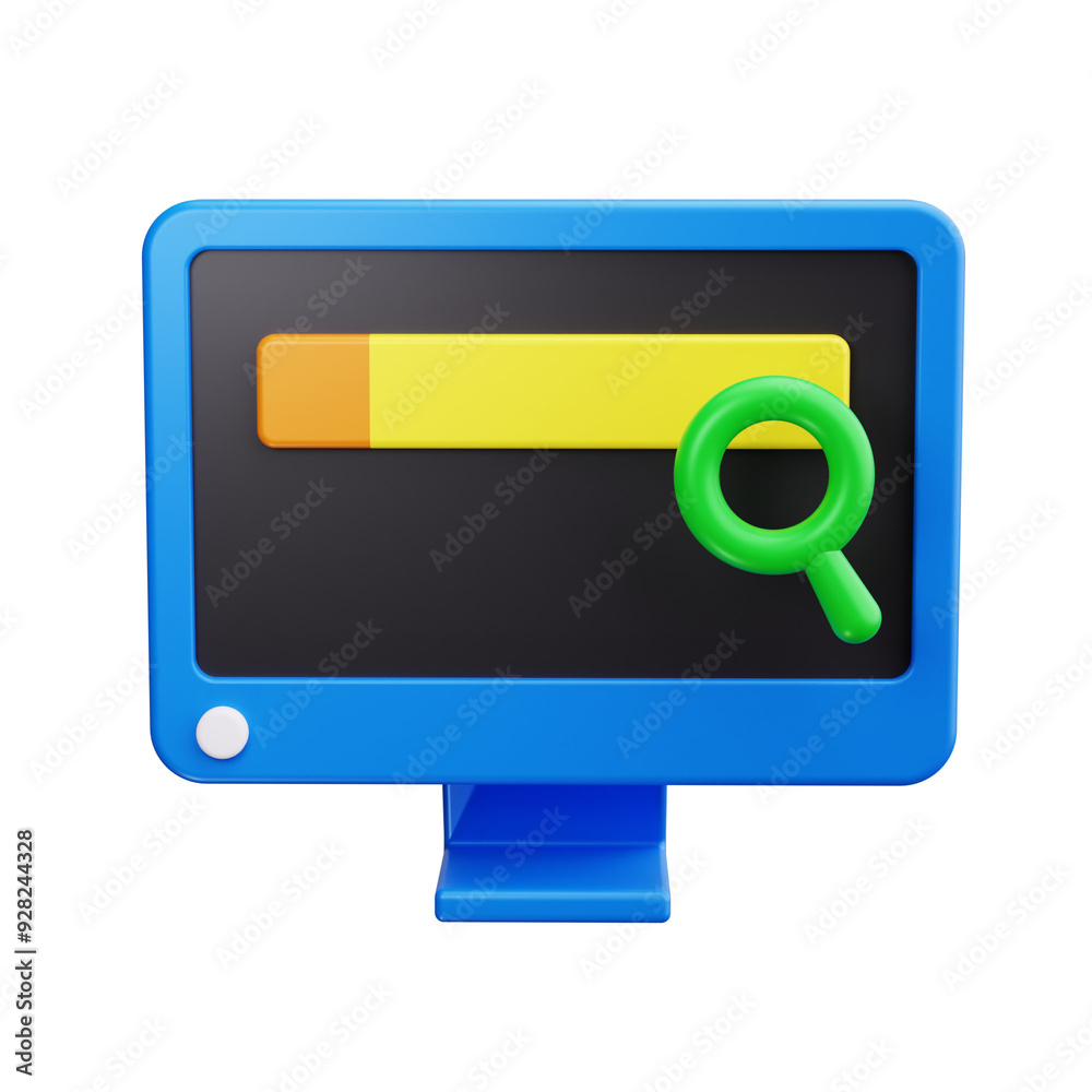 search engine optimization 3d render icons search engine optimization 3d render icons