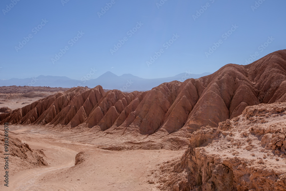 Fototapeta premium Valle de la Luna (Moon Valley), Atacama, Chile.