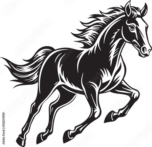 horse vector 1