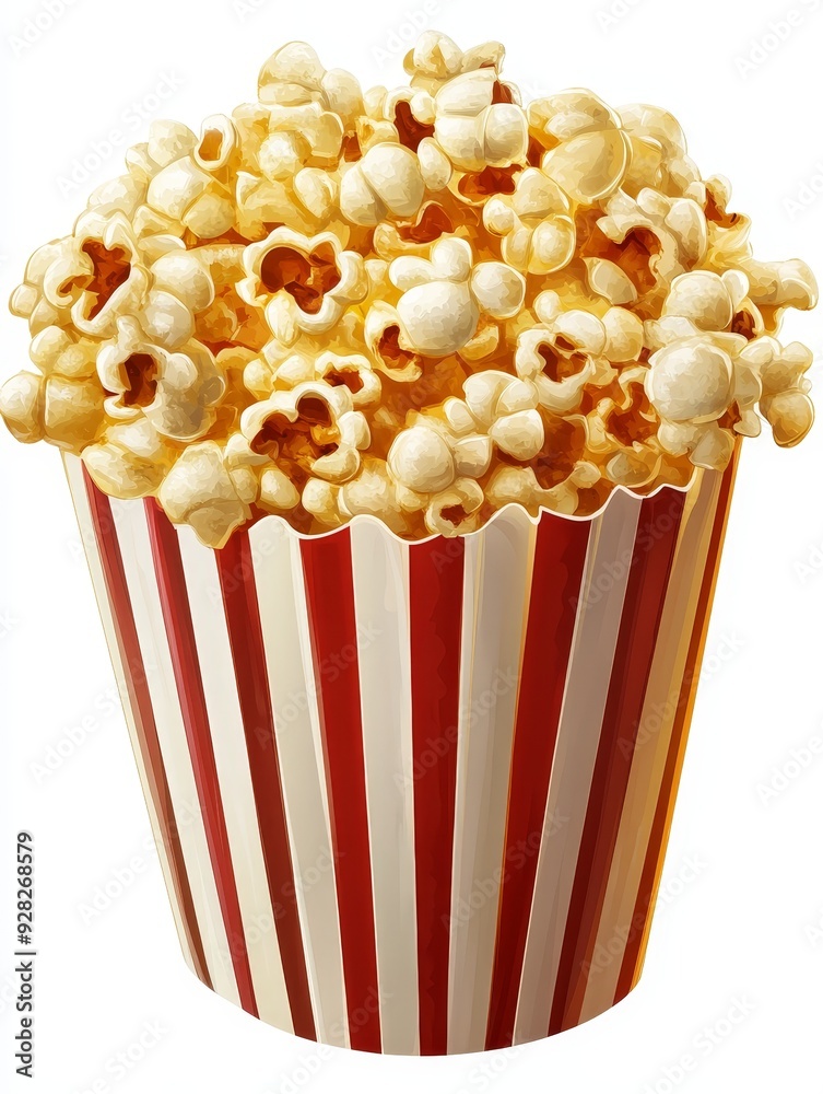 A Full Bucket of Buttery Popcorn A Full Bucket of Buttery Popcorn