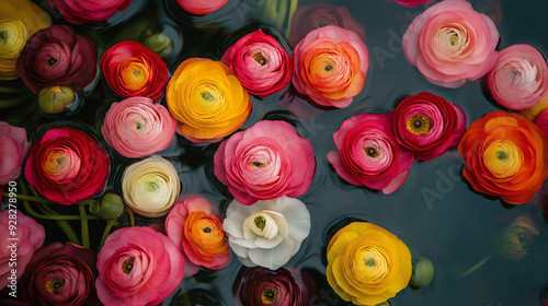 close up of colorful beads