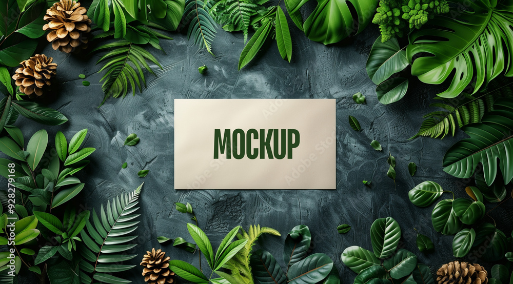 Fototapeta premium A blank letter on a desk with stationery, created using generative AI technology.