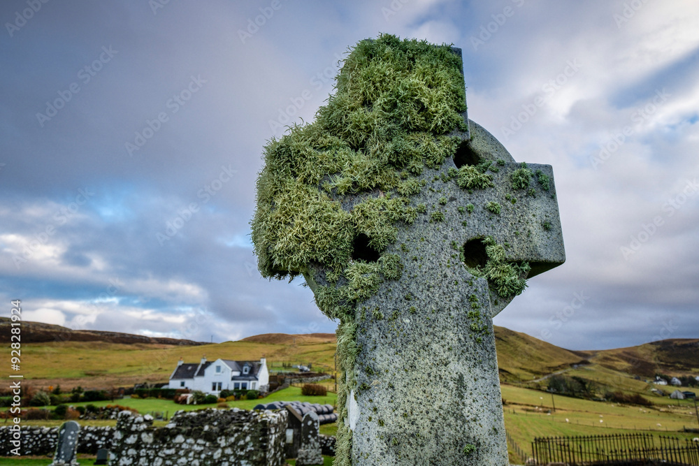 Φωτογραφία Kilmuir Cemetery, Kilmuir, (Cille Mhoire), west coast of the Trotternish Peninsu