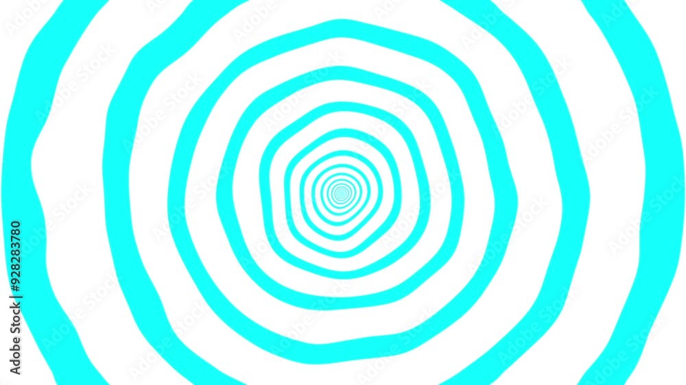 White and Cyan Trippy Background Effect White and Cyan Trippy Background Effect