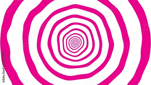 White and Pink Trippy Background Effect