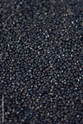 Various organic unpolished pulses like red, black, yellow, green, brown lentils