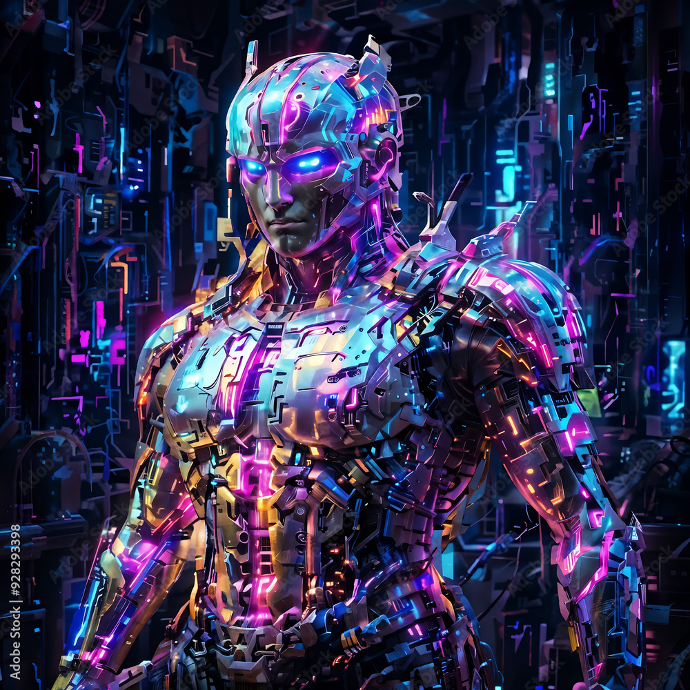Obraz premium Digital Sentinel