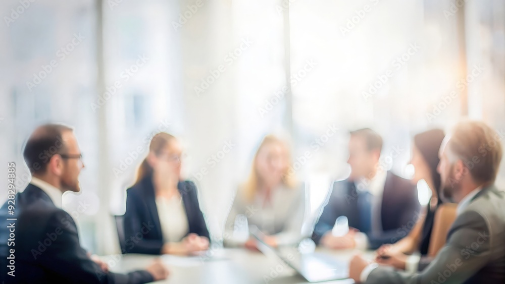 Blurry Team Meeting Background - Soft-focus image of a team meeting with blurred surroundings.
Blurry Team Meeting Background - Soft-focus image of a team meeting with blurred surroundings.
