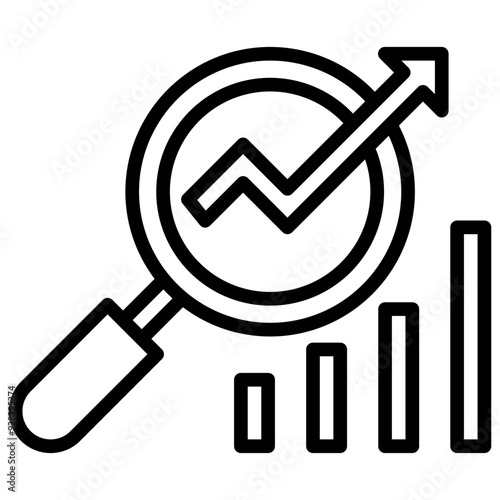 industrial management outline icon