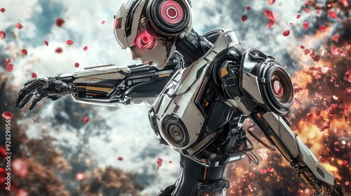 Concept of futuristic technology