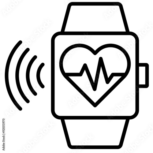 Fitness Technology Icon