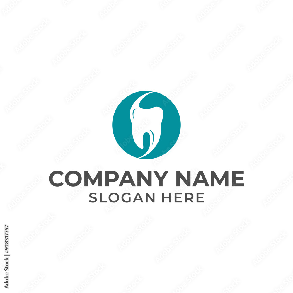 Letter O logo dental. O dental logo template Letter O logo dental. O dental logo template