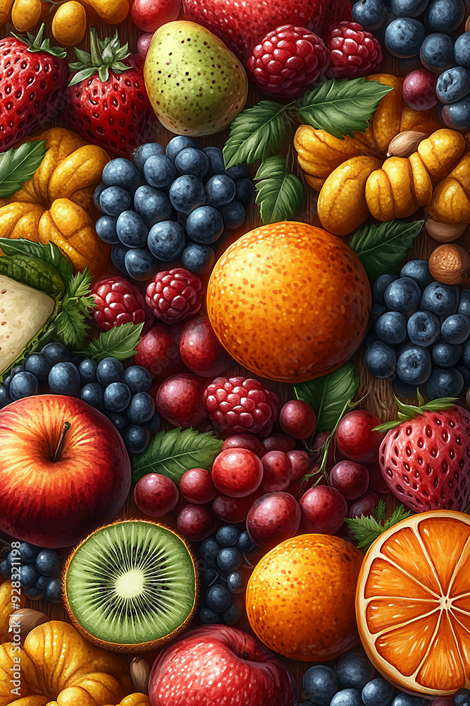 October World Food Day illustrations in 3D cartoon style with a focus on meals, fruits, and vegetables on an isolated background.