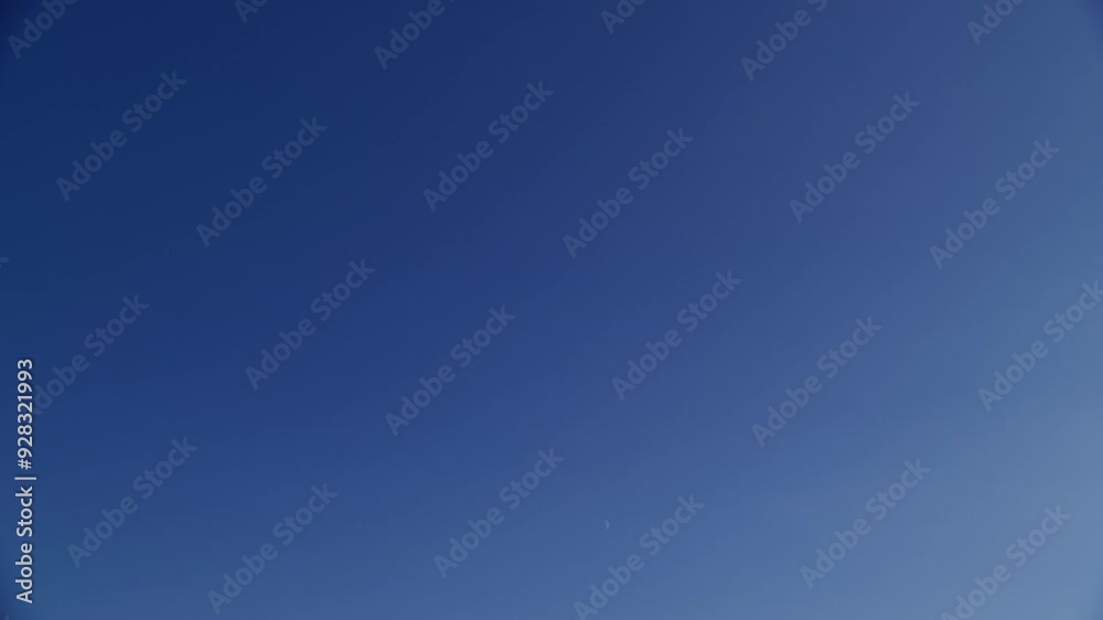 Clear Blue Sky to Cloudy Patches Cover Transition Time Lapse Clear Blue Sky to Cloudy Patches Cover Transition Time Lapse