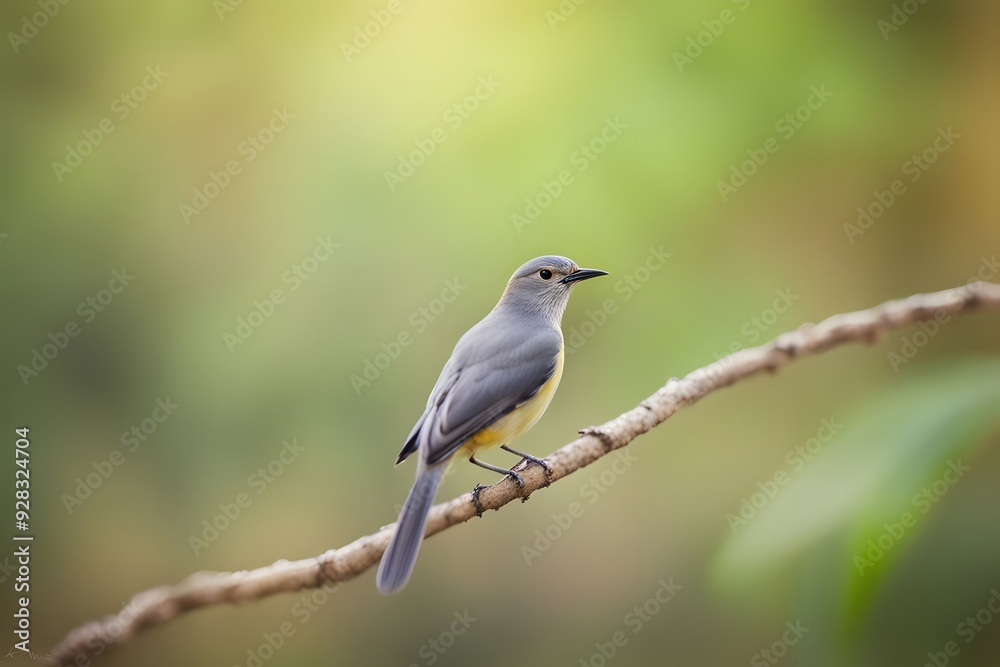 Alwina bird blurry nature background, Ai Genrated Alwina bird blurry nature background, Ai Genrated