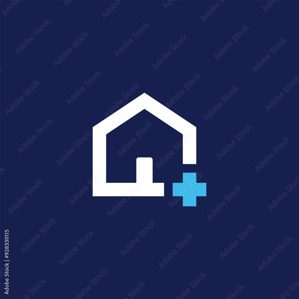 house and cross Sign Logo house and cross Sign Logo