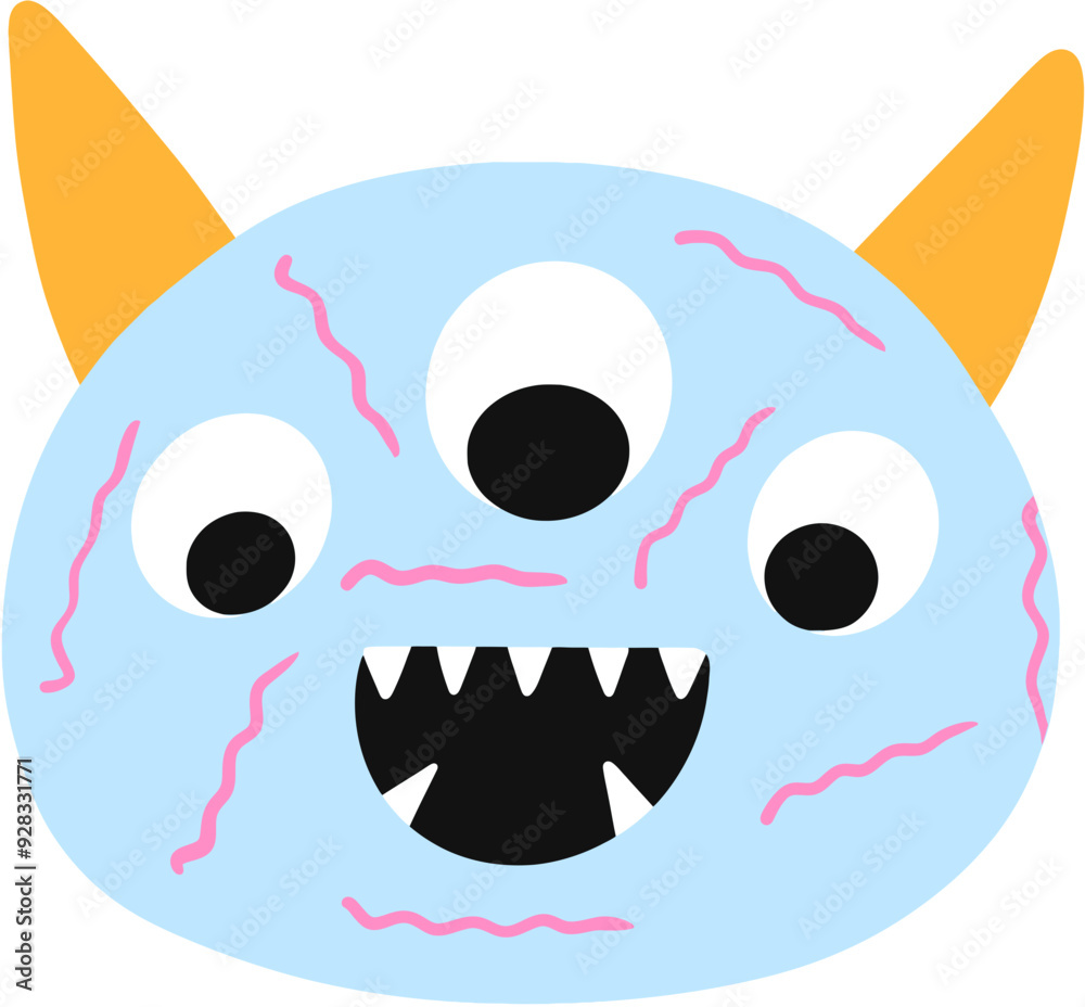 Cute Doodle Alien Monster Cartoon Cute Doodle Alien Monster Cartoon