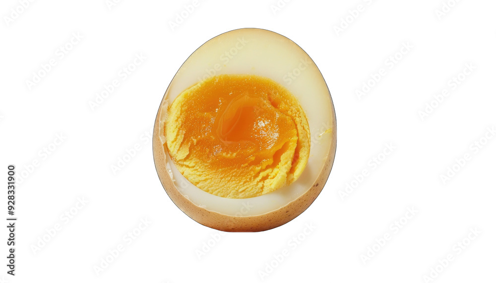 hardboiled eggs isolated on transparent background