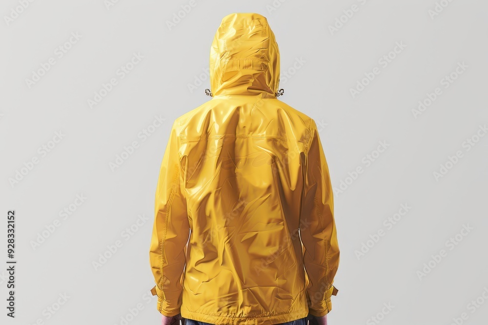 Aspen Gold Raincoat Mock is a ready to use template Aspen Gold Raincoat Mock is a ready to use template