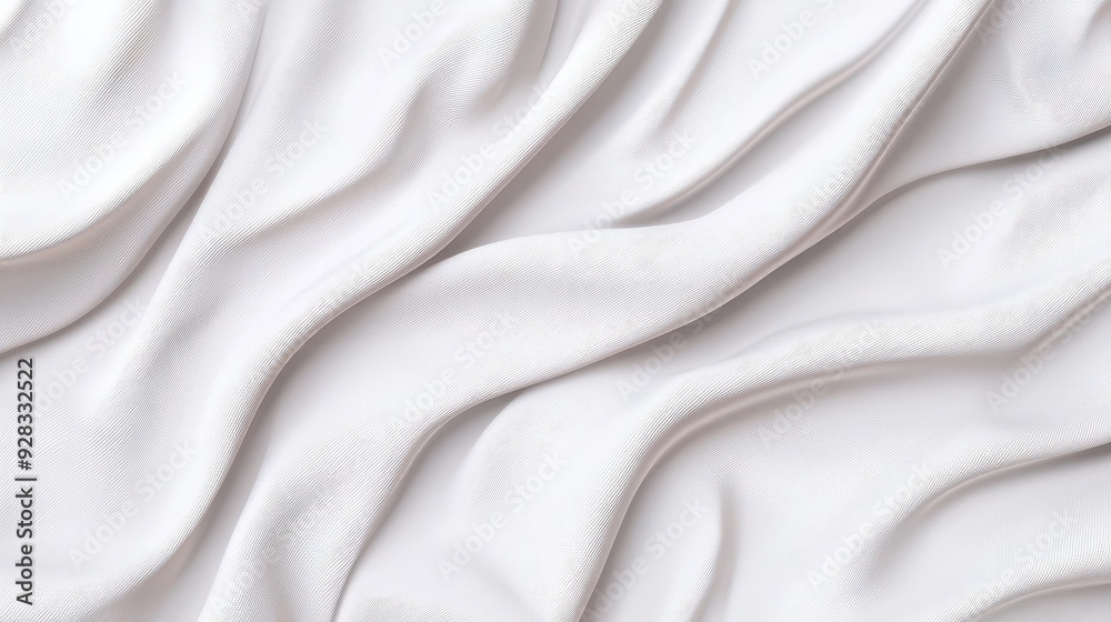 Obraz premium Organic cotton fabric, eco-conscious clothing, 3D illustration