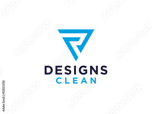 Free Download Abstract Initial Letter R Logo. Style isolated on White Background. Usable for Business, Technology and Branding Logos. - GFXLoad