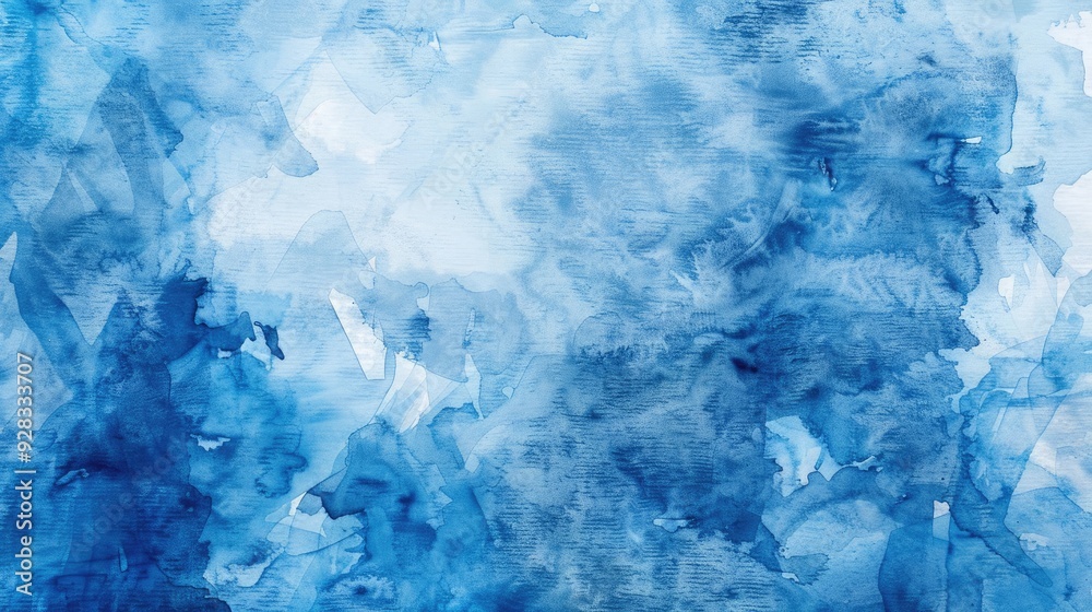 Abstract light blue watercolor paper texture background Abstract light blue watercolor paper texture background