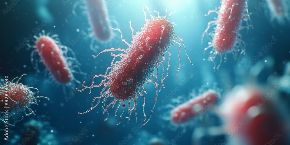 medical illustration of monkeypox virus structure medical illustration of monkeypox virus structure