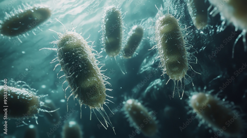 medical illustration of monkeypox virus structure medical illustration of monkeypox virus structure