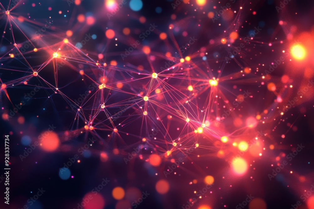 A glowing, intricate web of interconnected nodes and lines, symbolizing the complex neural networks of AI A glowing, intricate web of interconnected nodes and lines, symbolizing the complex neural networks of AI