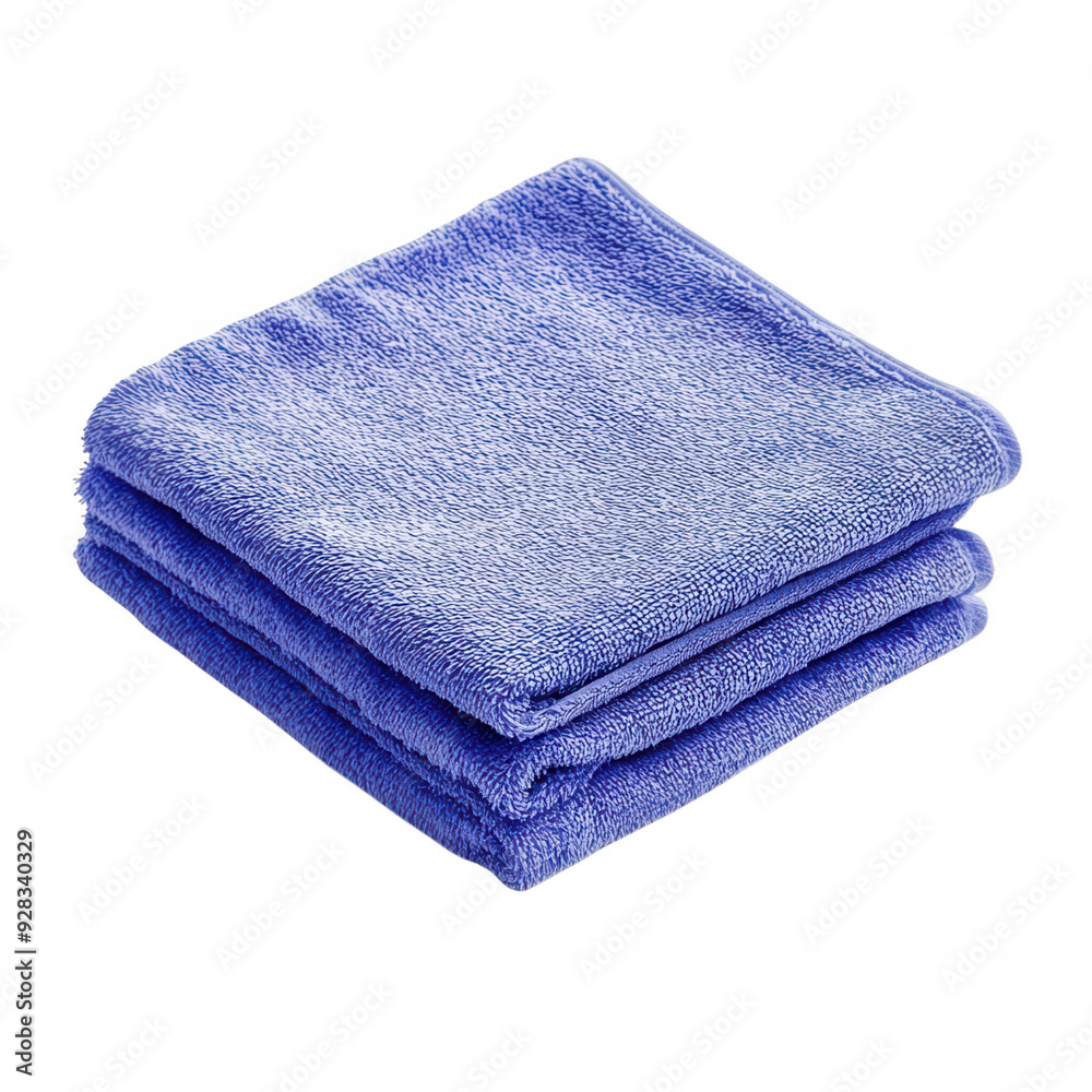 Soft and cozy blue towel, perfect for drying off or adding a fresh touch to your bathroom decor, transparent background Soft and cozy blue towel, perfect for drying off or adding a fresh touch to your bathroom decor, transparent background