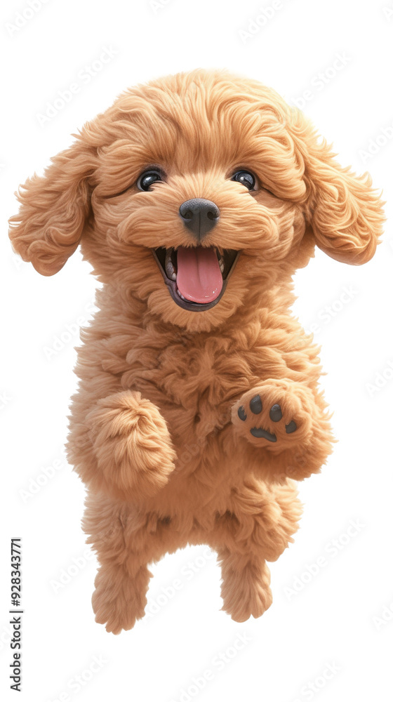 A cheerful puppy jumps with joy, showcasing its fluffy coat and playful nature, perfect for pet lovers and animal enthusiasts. A cheerful puppy jumps with joy, showcasing its fluffy coat and playful nature, perfect for pet lovers and animal enthusiasts.