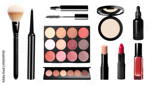 Cosmetic collection png cut out set