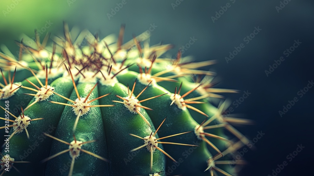 Close Up of a Prickly Cactus Plant Close Up of a Prickly Cactus Plant