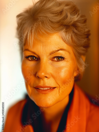 This intimate portrait capt...