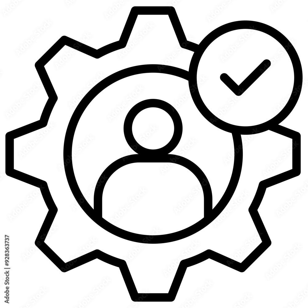 Talent Management outline icon Talent Management outline icon