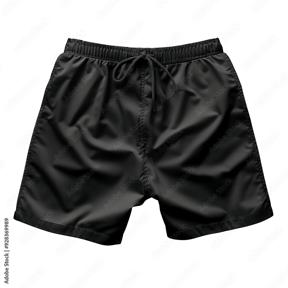 Black shorts, isolated, transparent background, png Black shorts, isolated, transparent background, png
