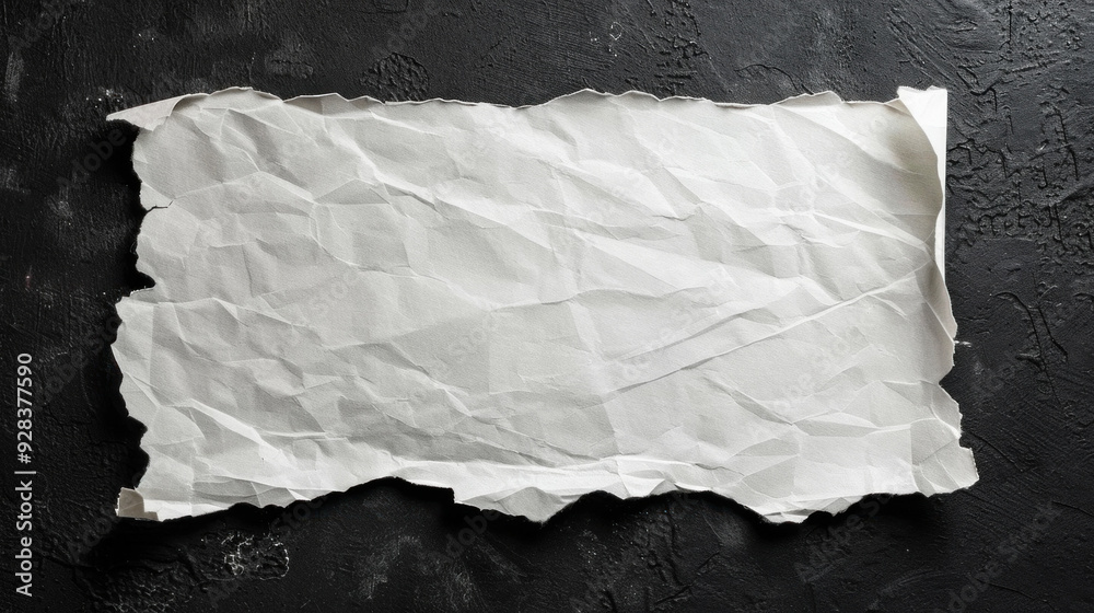 White paper decorated with watermark and has a dividing border on a black background. White paper decorated with watermark and has a dividing border on a black background.