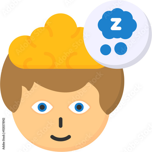 Sleep Vector Icon Design