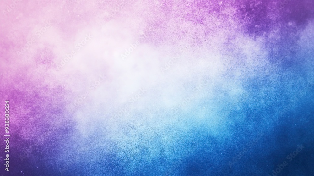 Blue Purple White Gradient Blurred with Grainy Noise Texture Background. Generative ai Blue Purple White Gradient Blurred with Grainy Noise Texture Background. Generative ai