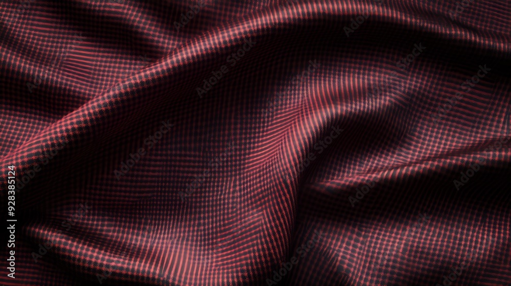 Sleek micro-check burgundy pattern Sleek micro-check burgundy pattern