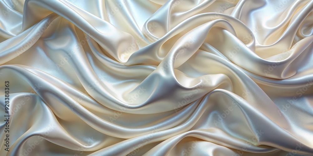 Creamy Satin Drapes A Close-Up Texture, satin, fabric, texture, draping Creamy Satin Drapes A Close-Up Texture, satin, fabric, texture, draping