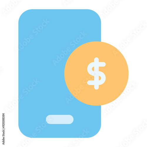 digital investment icon for illustration