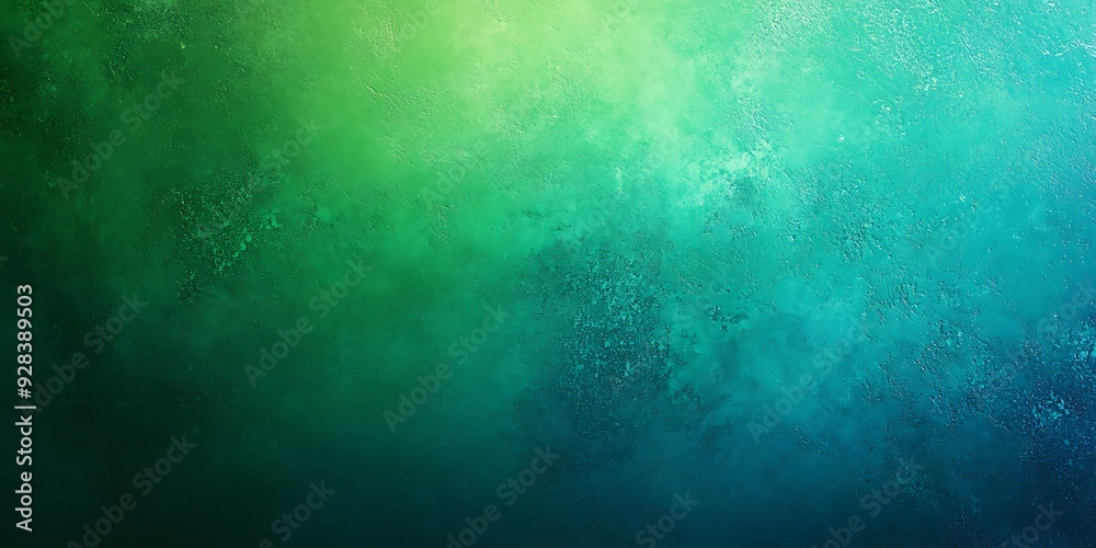 Obraz premium Abstract of green blue gradient background.