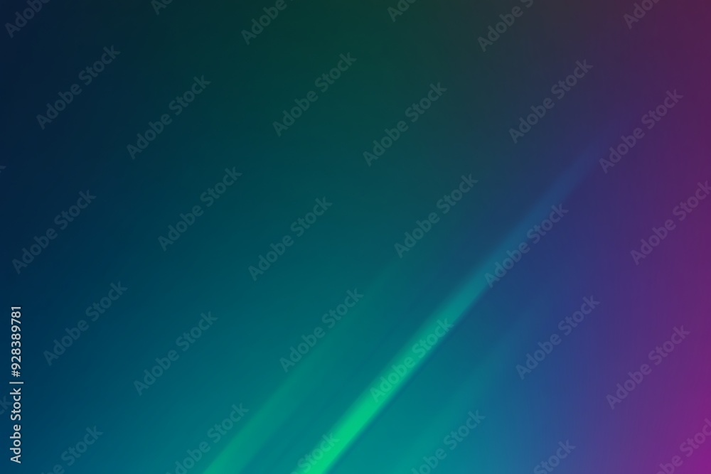 Fototapeta premium Abstract of green blue gradient background.