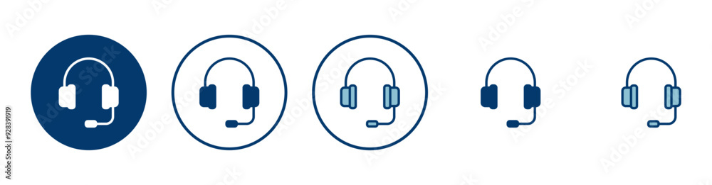 Headphone icon vector isolated on white background. Headphone vector icon. Call us Headphone icon vector isolated on white background. Headphone vector icon. Call us