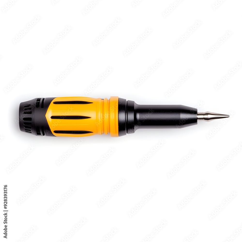 Electric Screwdriver Isolated on White Background Electric Screwdriver Isolated on White Background