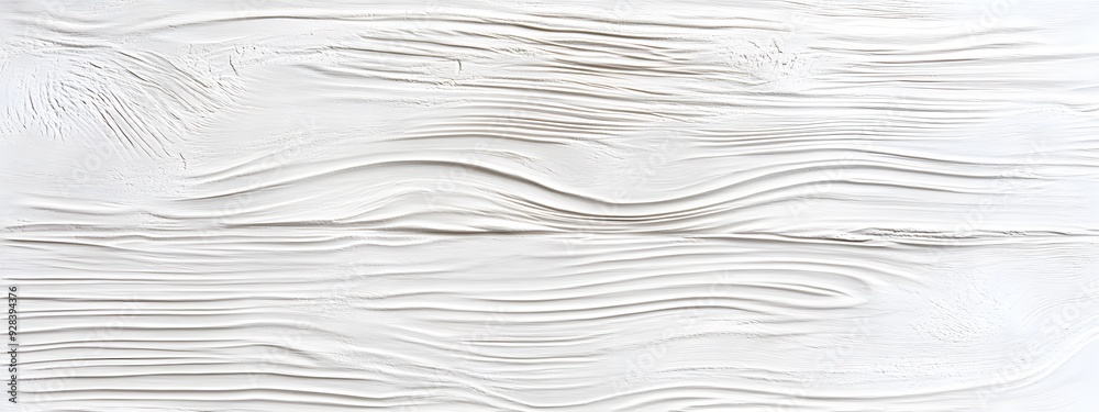 White wooden background with a natural wood grain texture. An abstract white wavy pattern on a painted wooden surface. A wooden board with knotted lines for design and decoration White wooden background with a natural wood grain texture. An abstract white wavy pattern on a painted wooden surface. A wooden board with knotted lines for design and decoration