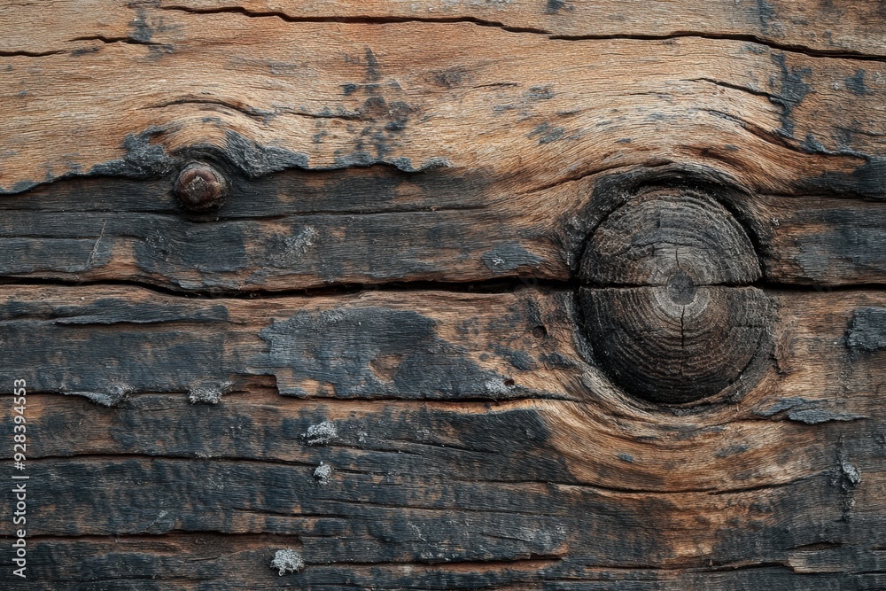 Worn Wood Background: Grain and weathering of old, worn wood. Worn Wood Background: Grain and weathering of old, worn wood.