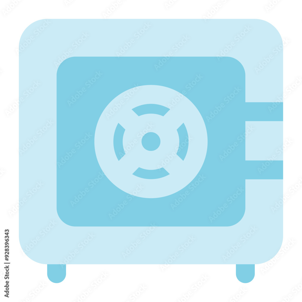 safebox icon for illustration safebox icon for illustration
