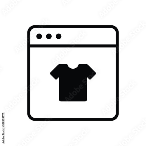 Web Shopping vector icon